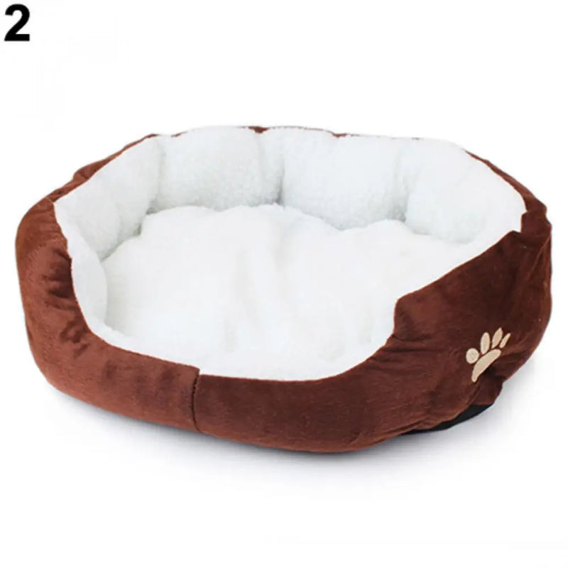 Orthopedic Plush Dog Bed – Cozy Sleeping Mat for Small & Medium Dogs