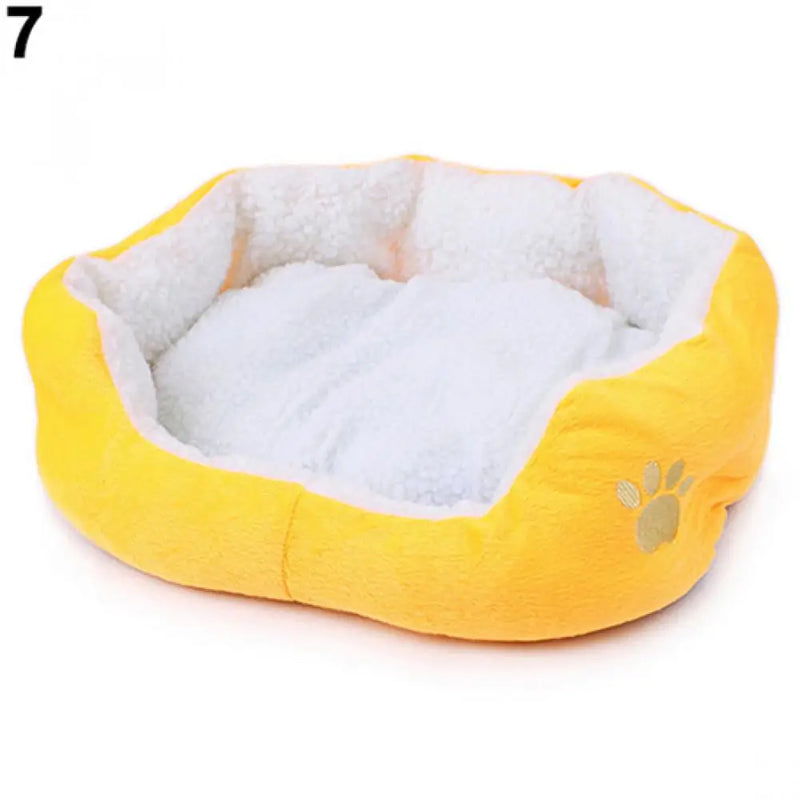 Orthopedic Plush Dog Bed – Cozy Sleeping Mat for Small & Medium Dogs