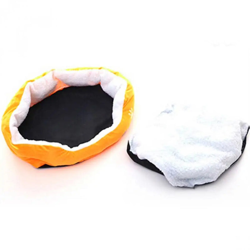 Orthopedic Plush Dog Bed – Cozy Sleeping Mat for Small & Medium Dogs