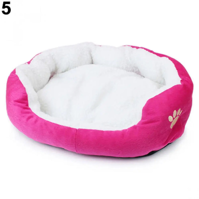Orthopedic Plush Dog Bed – Cozy Sleeping Mat for Small & Medium Dogs