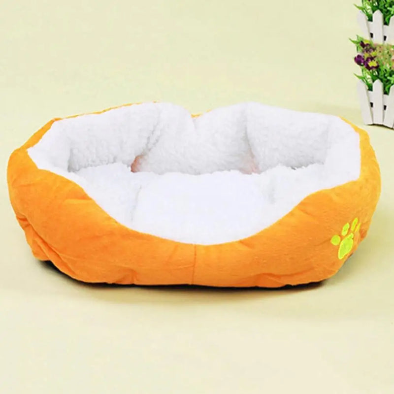 Orthopedic Plush Dog Bed – Cozy Sleeping Mat for Small & Medium Dogs