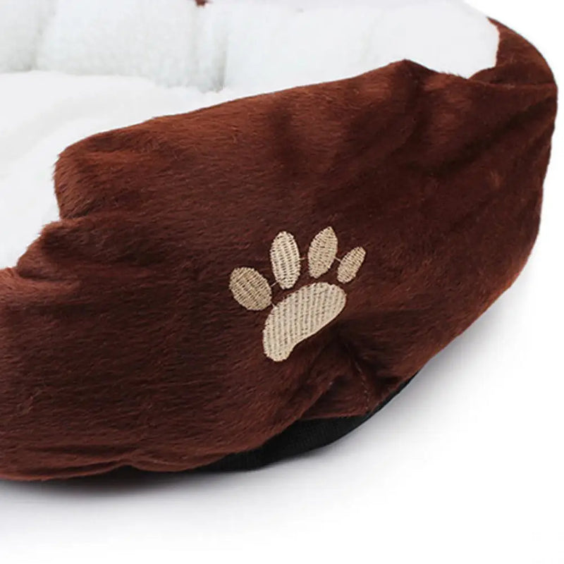 Orthopedic Plush Dog Bed – Cozy Sleeping Mat for Small & Medium Dogs