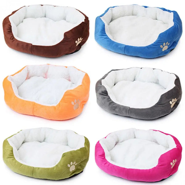 Orthopedic Plush Dog Bed – Cozy Sleeping Mat for Small & Medium Dogs