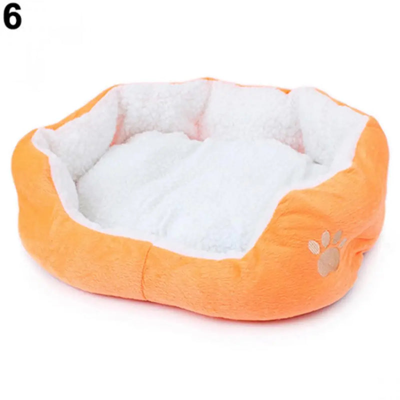 Orthopedic Plush Dog Bed – Cozy Sleeping Mat for Small & Medium Dogs