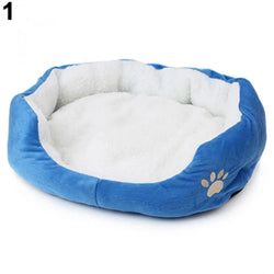 Orthopedic Plush Dog Bed – Cozy Sleeping Mat for Small & Medium Dogs