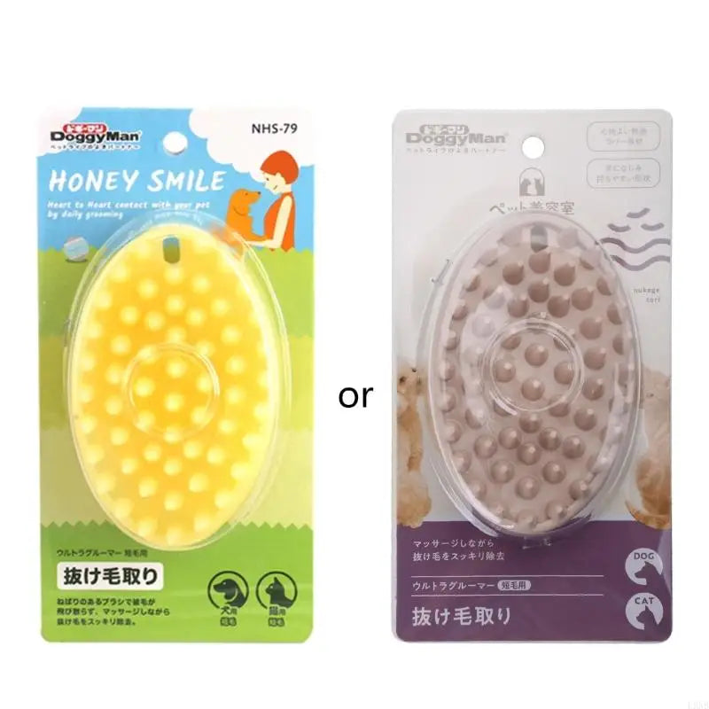 Gentle Pet Bath & Massage Brush – Perfect for Dogs & Cats