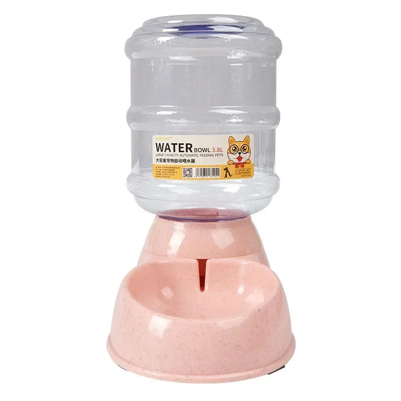 3.8L Automatic Pet Water &amp; Food Dispenser – Keep Your Pets Happy &amp; Hydrated All Day