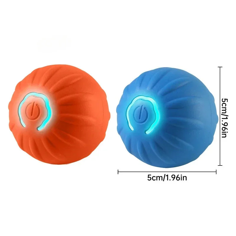 Auto-Bounce & Rolling Pet Ball – Motion-Sensing Toy for Dogs & Cats