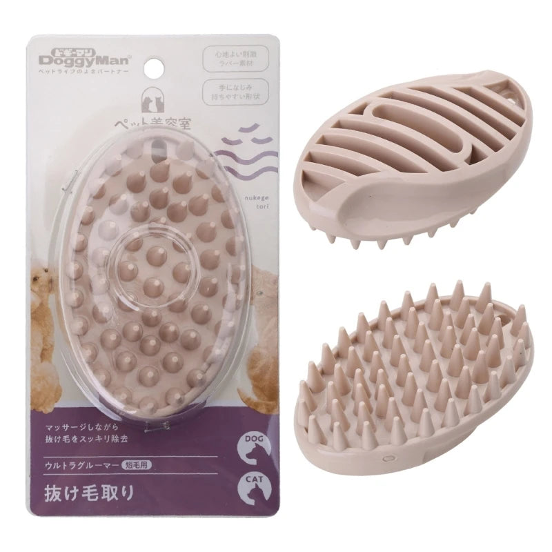 Gentle Pet Bath & Massage Brush – Perfect for Dogs & Cats
