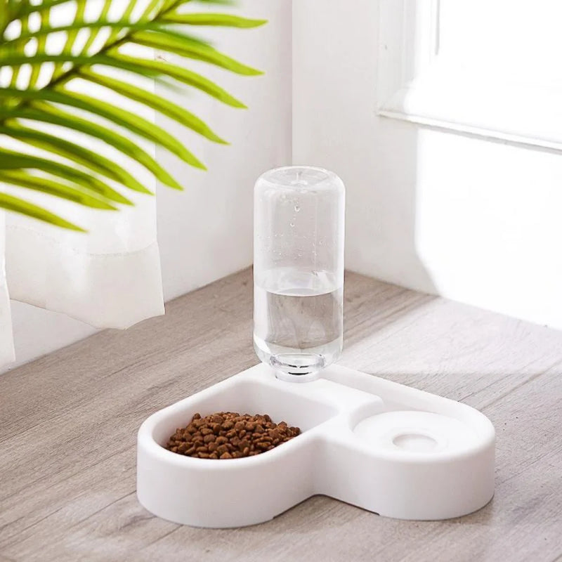 Compact Automatic Pet Feeder Bowl – Ideal for Small Dogs & Puppies