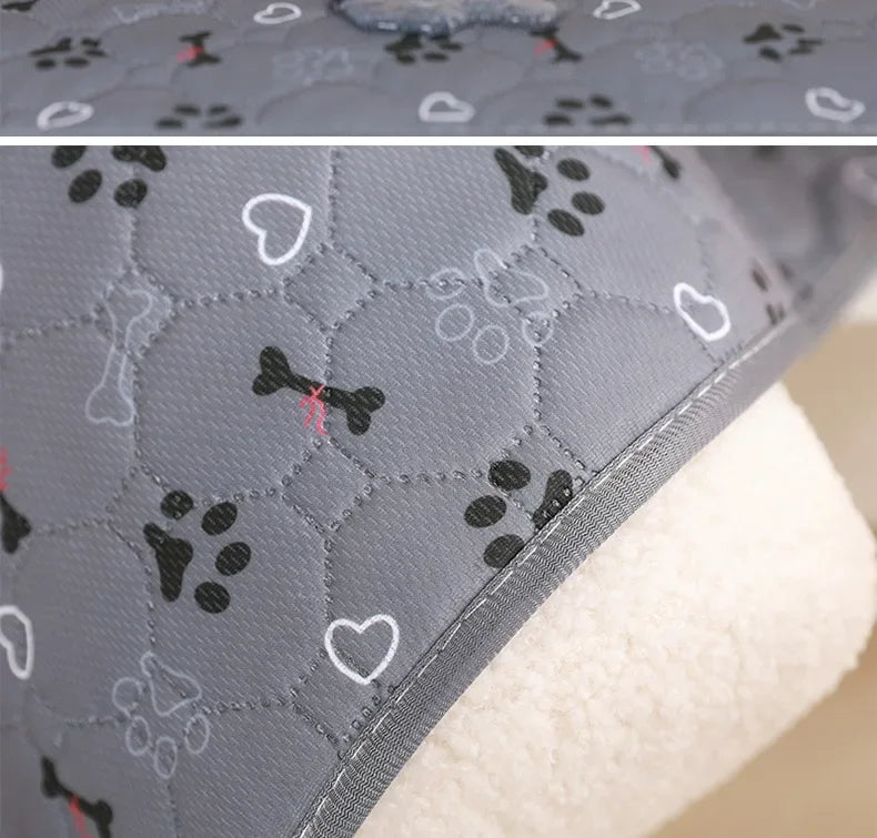 Reusable Waterproof Dog Pee Pad – Washable, Non-Slip & Eco-Friendly
