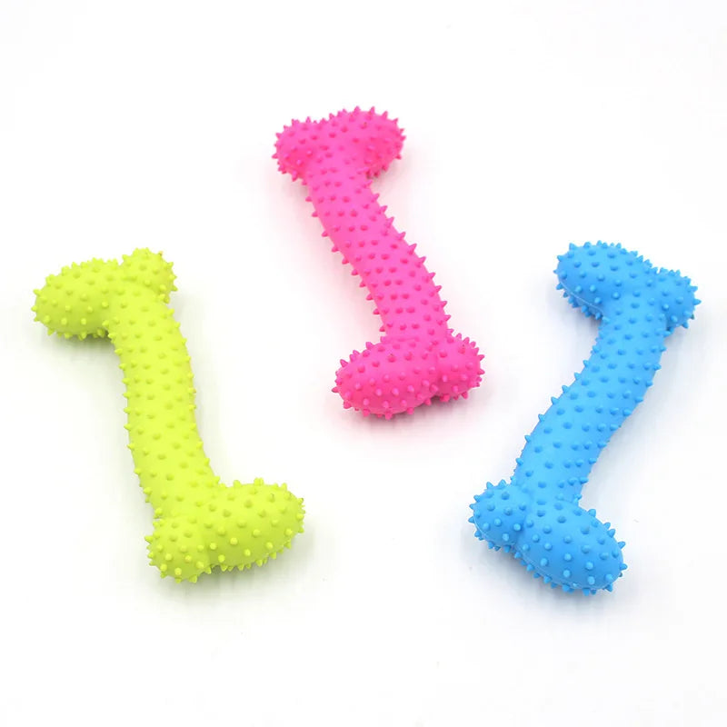 Durable Chew Toy for Small Dogs – Teeth Cleaning, Bite-Resistant & Training Aid