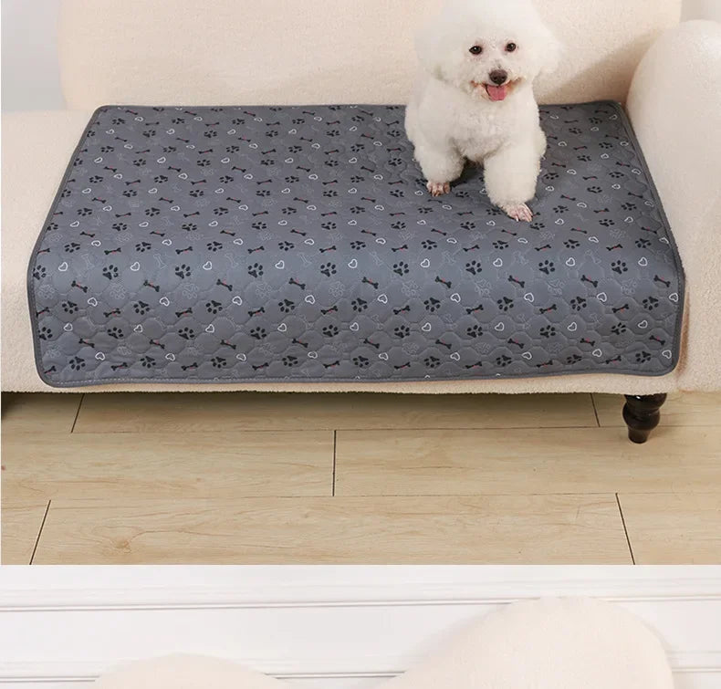 Reusable Waterproof Dog Pee Pad – Washable, Non-Slip & Eco-Friendly