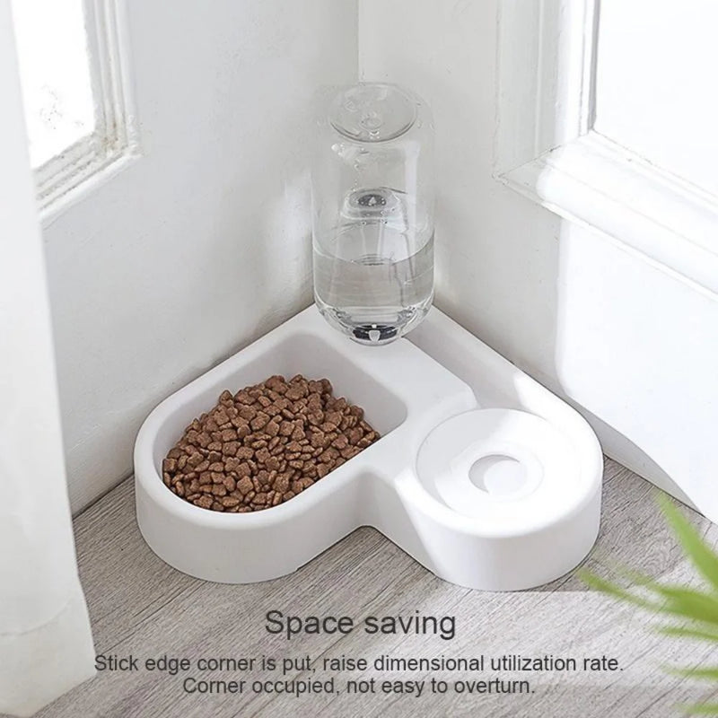 Compact Automatic Pet Feeder Bowl – Ideal for Small Dogs & Puppies