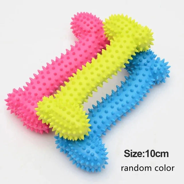 Durable Chew Toy for Small Dogs – Teeth Cleaning, Bite-Resistant & Training Aid