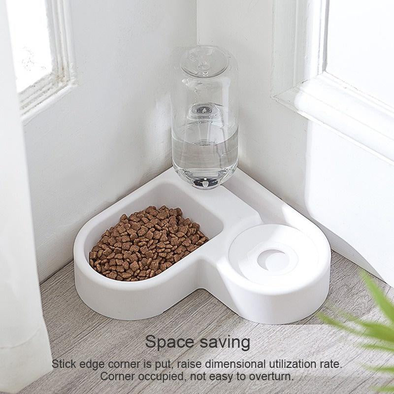 Compact Automatic Pet Feeder Bowl – Ideal for Small Dogs & Puppies