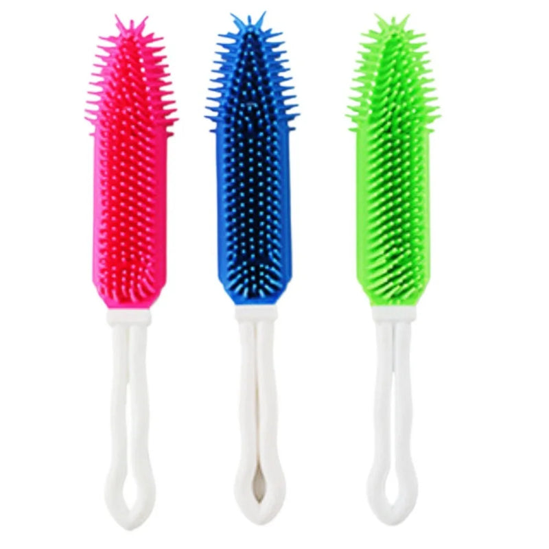 Dog Bath & Massage Brush – Deep Cleaning + Spa-Like Grooming Tool