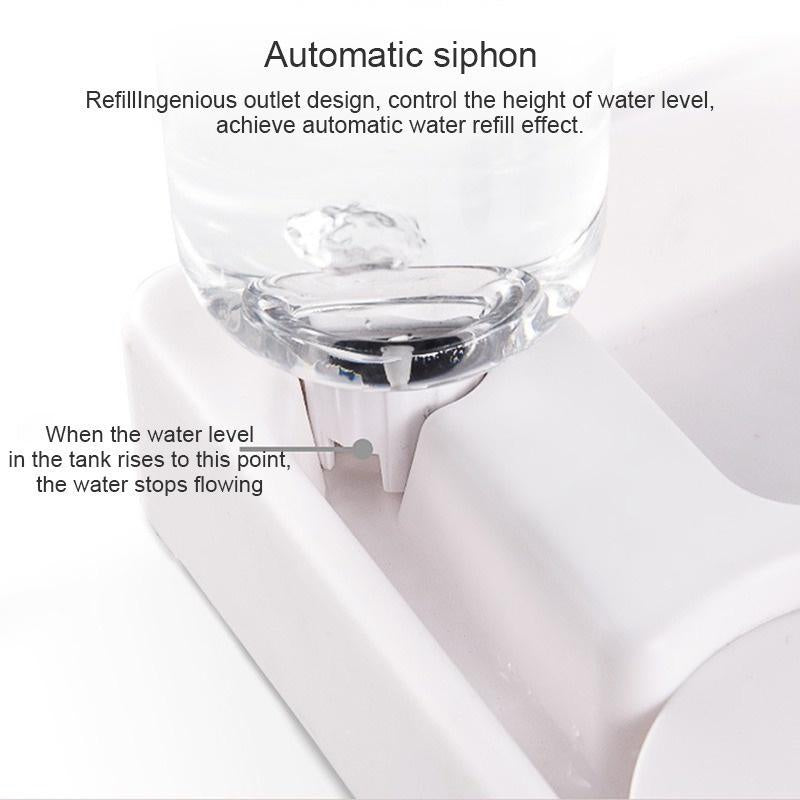 Compact Automatic Pet Feeder Bowl – Ideal for Small Dogs & Puppies