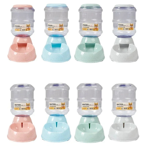 3.8L Automatic Pet Water &amp; Food Dispenser – Keep Your Pets Happy &amp; Hydrated All Day
