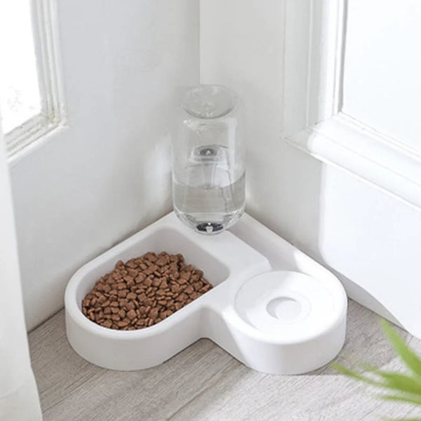 Compact Automatic Pet Feeder Bowl – Ideal for Small Dogs & Puppies
