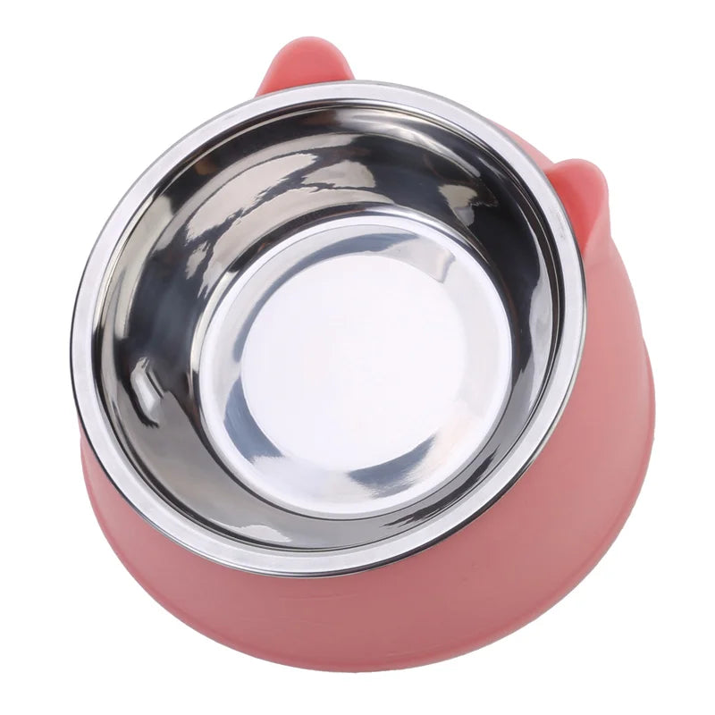 Stainless Steel Feeding Bowl for Puppies & Kittens – Safe, Durable & Easy to Clean
