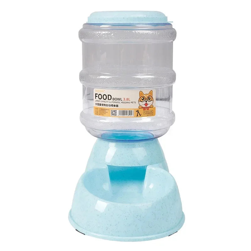 3.8L Automatic Pet Water &amp; Food Dispenser – Keep Your Pets Happy &amp; Hydrated All Day