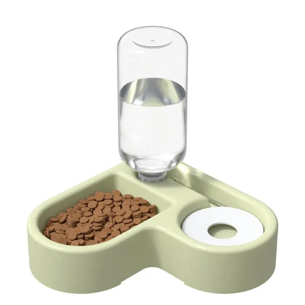 Double Dog & Cat Bowl – Feed Food and Water at the Same Time