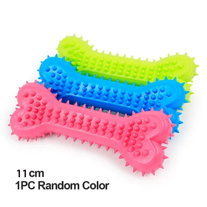 Durable Chew Toy for Small Dogs – Teeth Cleaning, Bite-Resistant & Training Aid