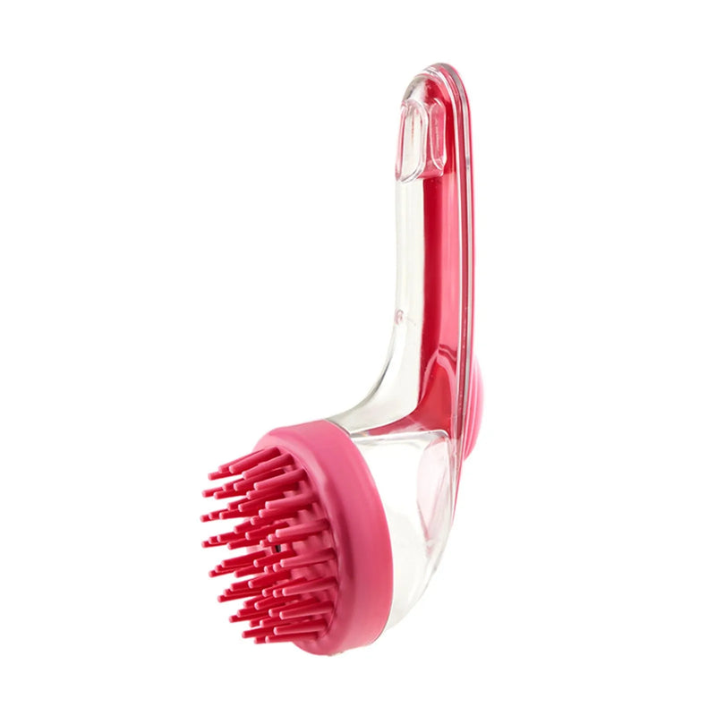 Portable 3-in-1 Grooming Brush for Dogs & Cats – Bathing, Deshedding & Massaging
