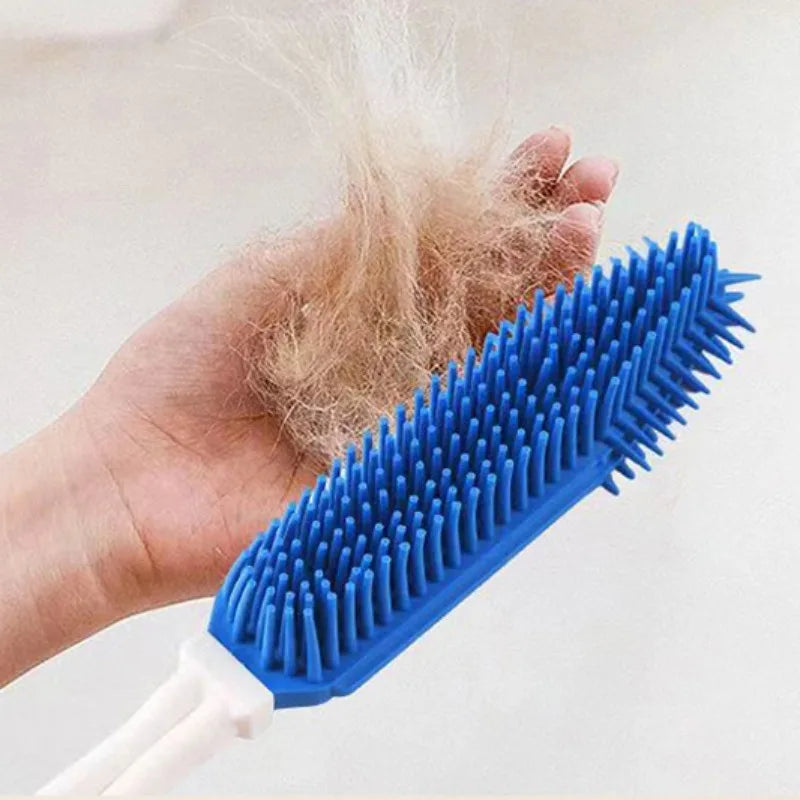 Dog Bath & Massage Brush – Deep Cleaning + Spa-Like Grooming Tool