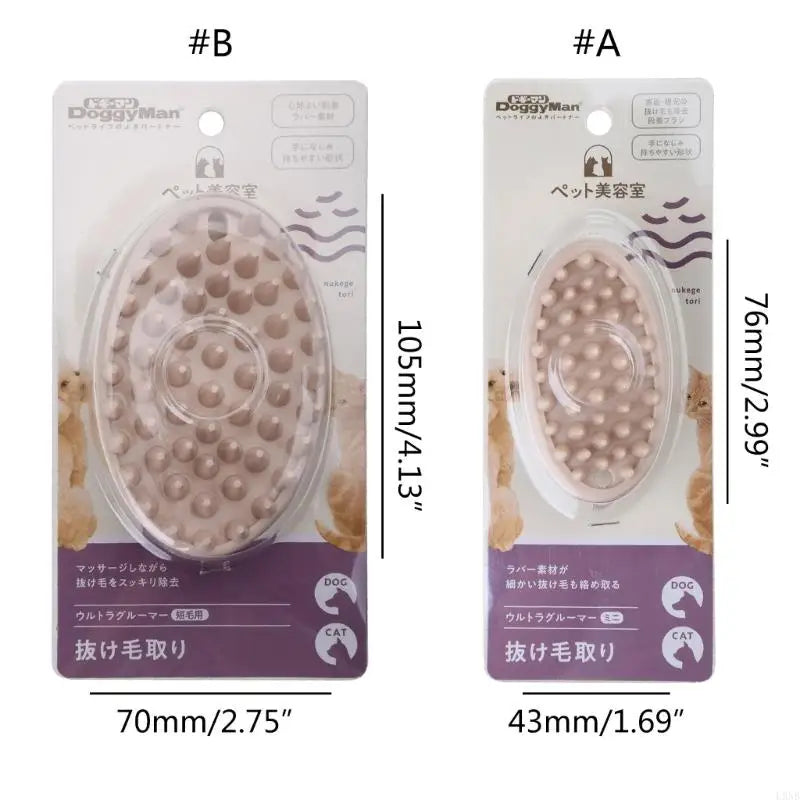 Gentle Pet Bath & Massage Brush – Perfect for Dogs & Cats