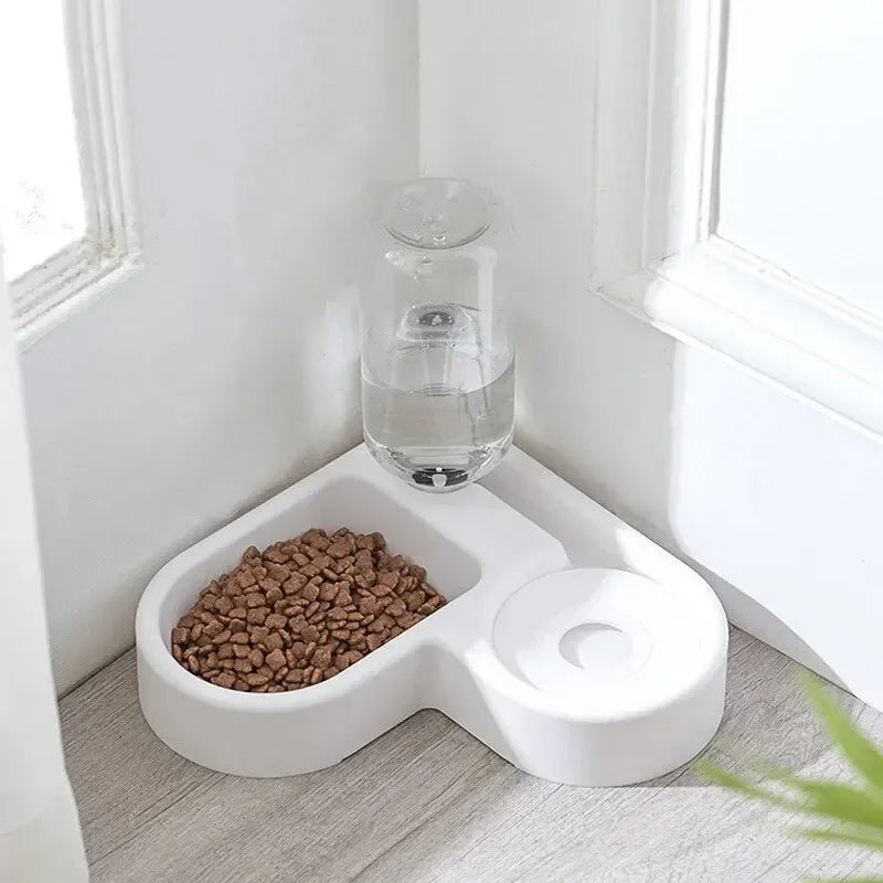 Double Dog & Cat Bowl – Feed Food and Water at the Same Time