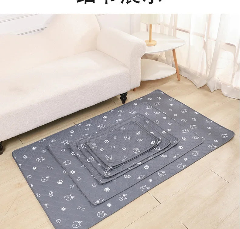 Reusable Waterproof Dog Pee Pad – Washable, Non-Slip & Eco-Friendly