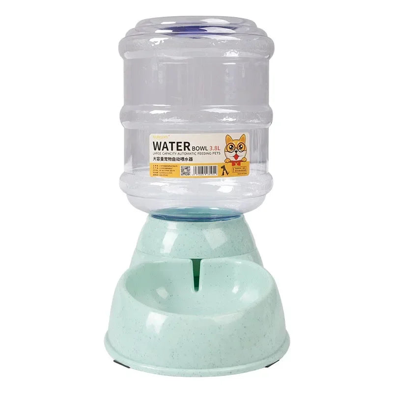 3.8L Automatic Pet Water &amp; Food Dispenser – Keep Your Pets Happy &amp; Hydrated All Day