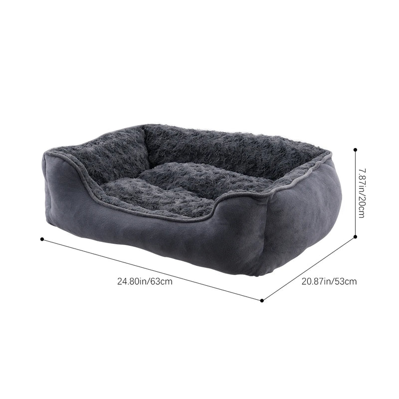 Cozy Pet Bed – Plush Sleeping Mat for Small & Medium Dogs & Cats