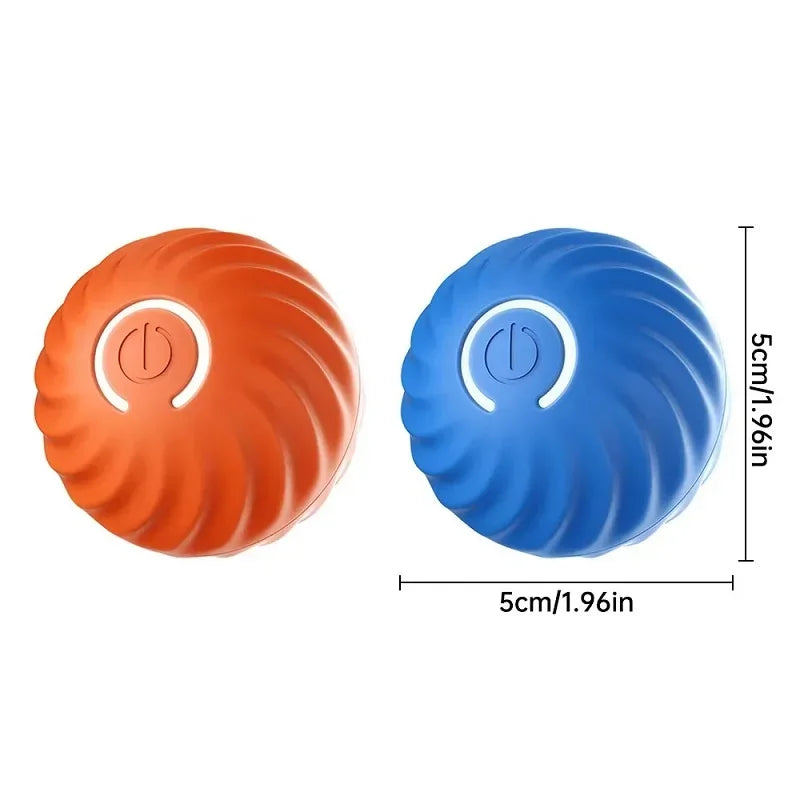 Auto-Bounce & Rolling Pet Ball – Motion-Sensing Toy for Dogs & Cats