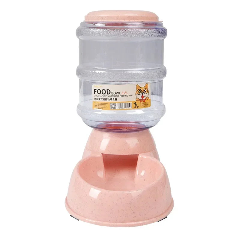 3.8L Automatic Pet Water &amp; Food Dispenser – Keep Your Pets Happy &amp; Hydrated All Day
