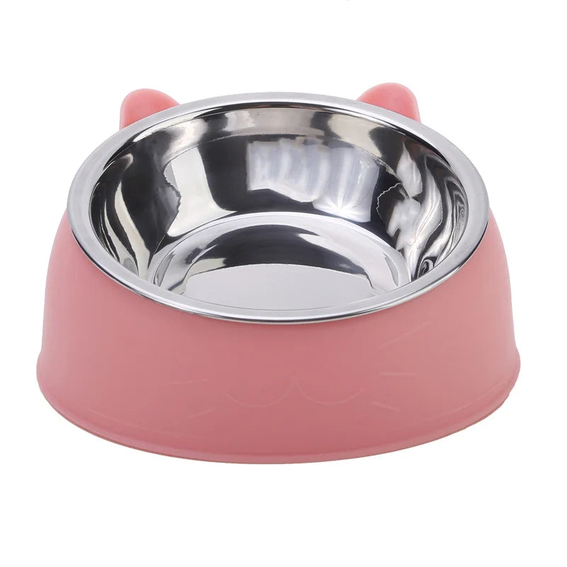 Stainless Steel Feeding Bowl for Puppies & Kittens – Safe, Durable & Easy to Clean