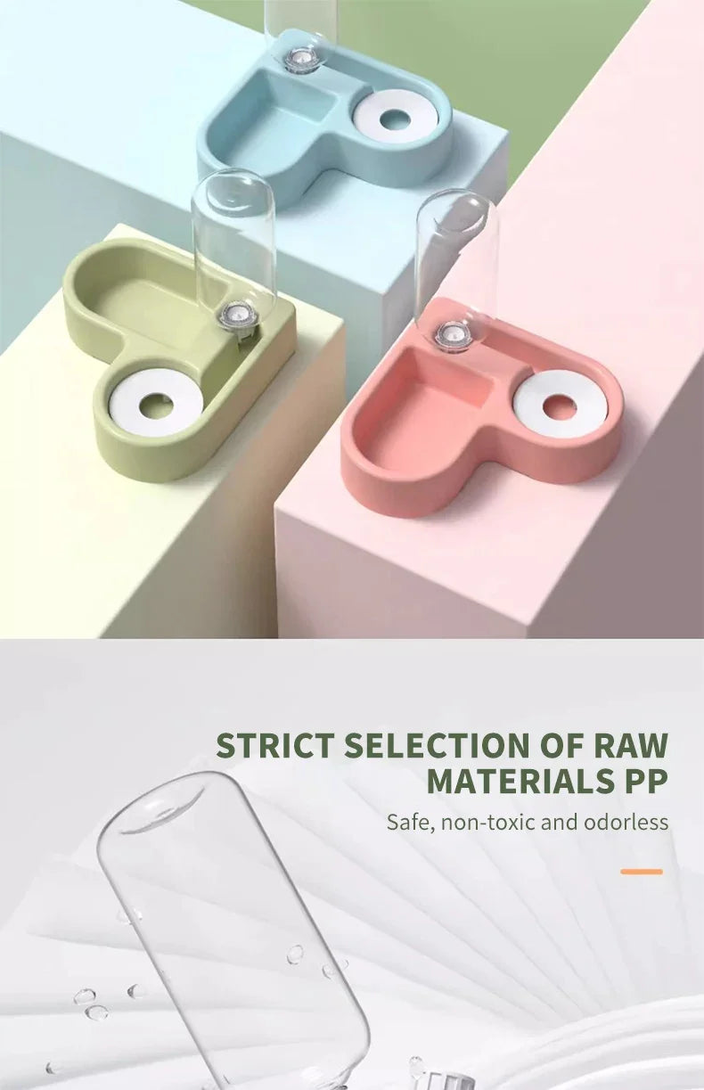 Double Dog & Cat Bowl – Feed Food and Water at the Same Time