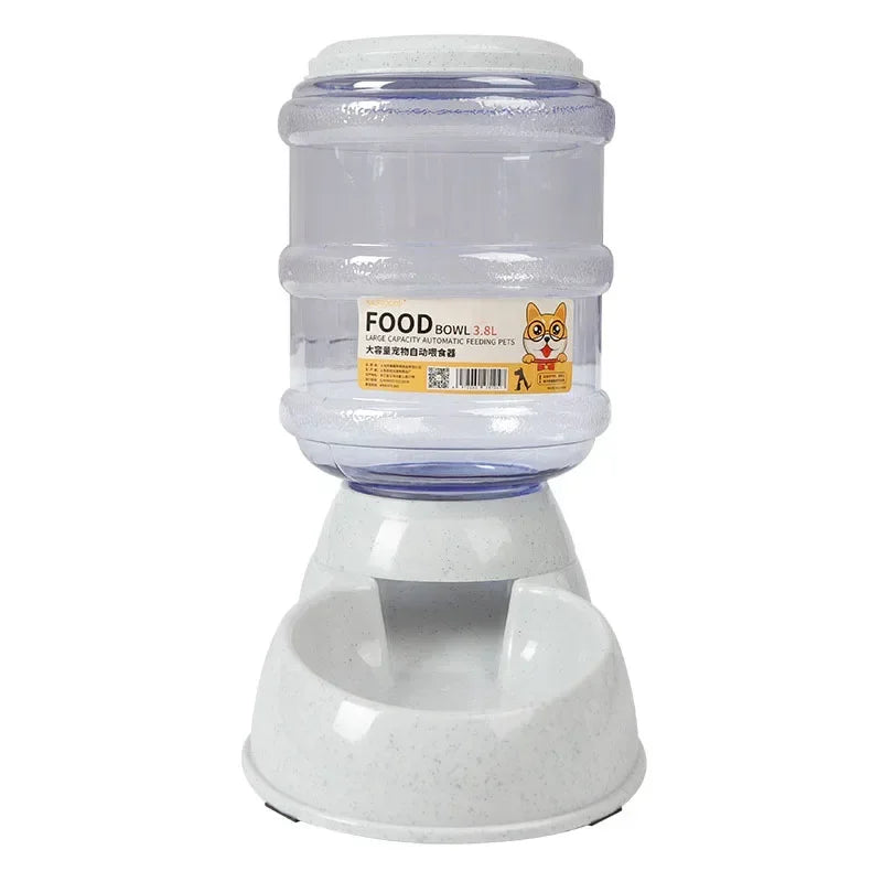 3.8L Automatic Pet Water &amp; Food Dispenser – Keep Your Pets Happy &amp; Hydrated All Day