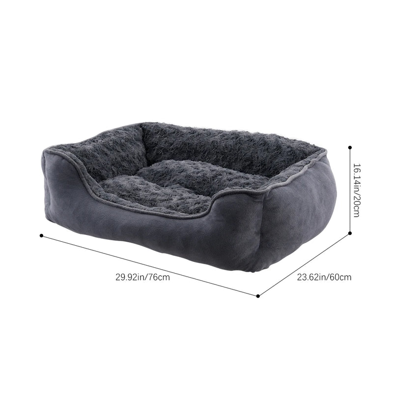 Cozy Pet Bed – Plush Sleeping Mat for Small & Medium Dogs & Cats