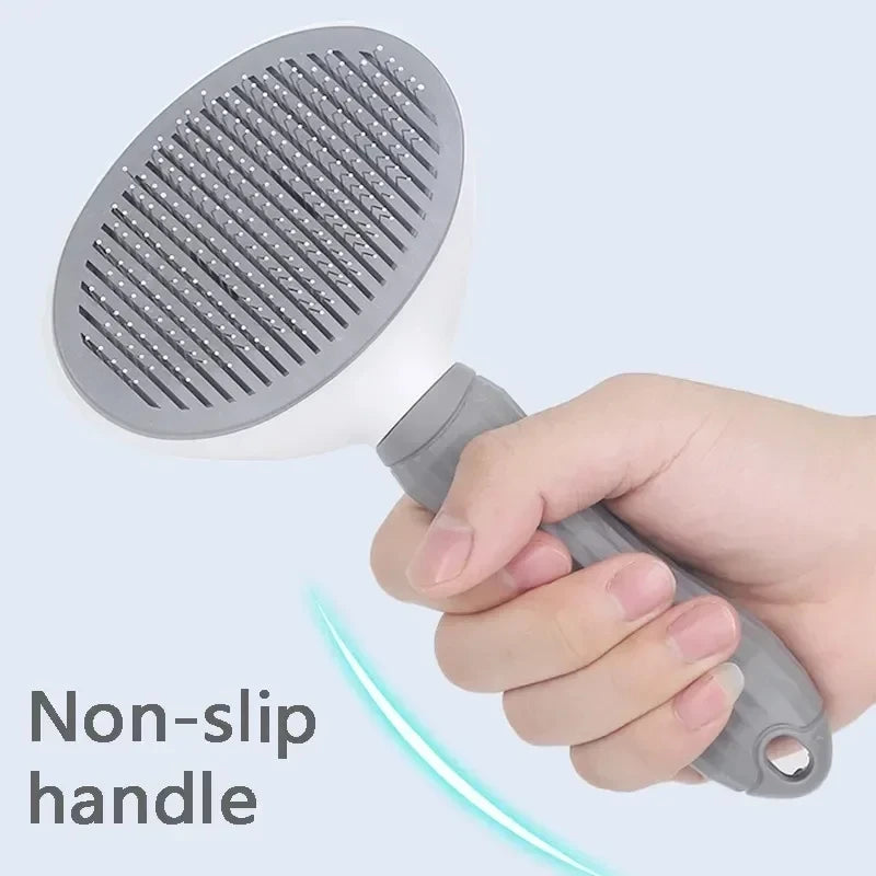 2-in-1 Grooming Brush for Dogs & Cats – Deshedding & Massage Tool