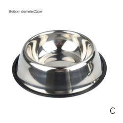 Large Capacity Stainless Steel Pet Bowl – Durable, Safe & Spill-Free