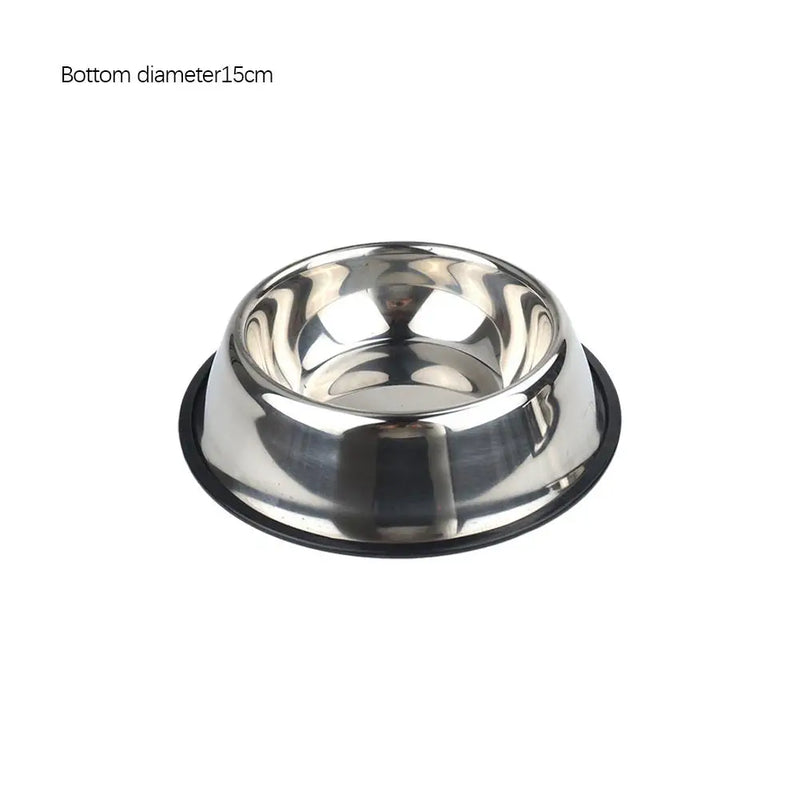 Large Capacity Stainless Steel Pet Bowl – Durable, Safe & Spill-Free
