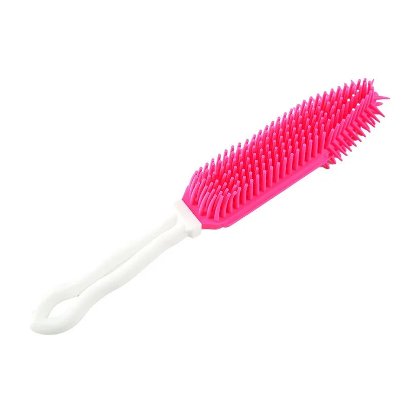 Dog Bath & Massage Brush – Deep Cleaning + Spa-Like Grooming Tool