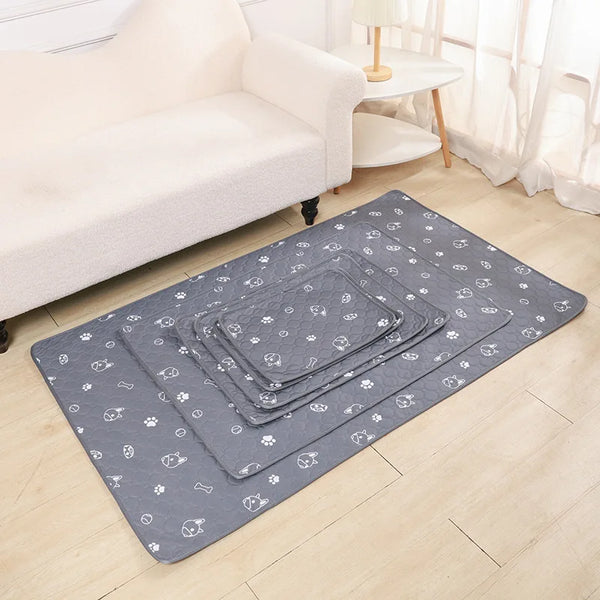 Reusable Waterproof Dog Pee Pad – Washable, Non-Slip & Eco-Friendly
