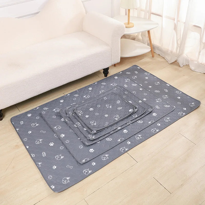 Reusable Waterproof Dog Pee Pad – Washable, Non-Slip & Eco-Friendly