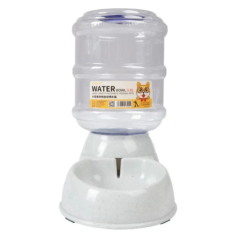 3.8L Automatic Pet Water &amp; Food Dispenser – Keep Your Pets Happy &amp; Hydrated All Day