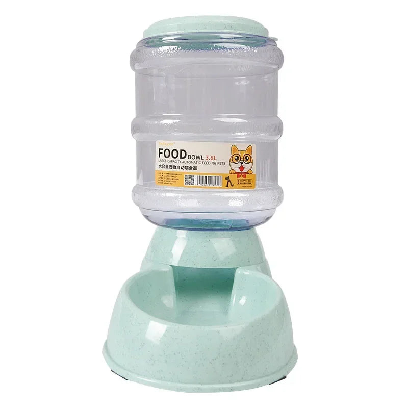 3.8L Automatic Pet Water &amp; Food Dispenser – Keep Your Pets Happy &amp; Hydrated All Day