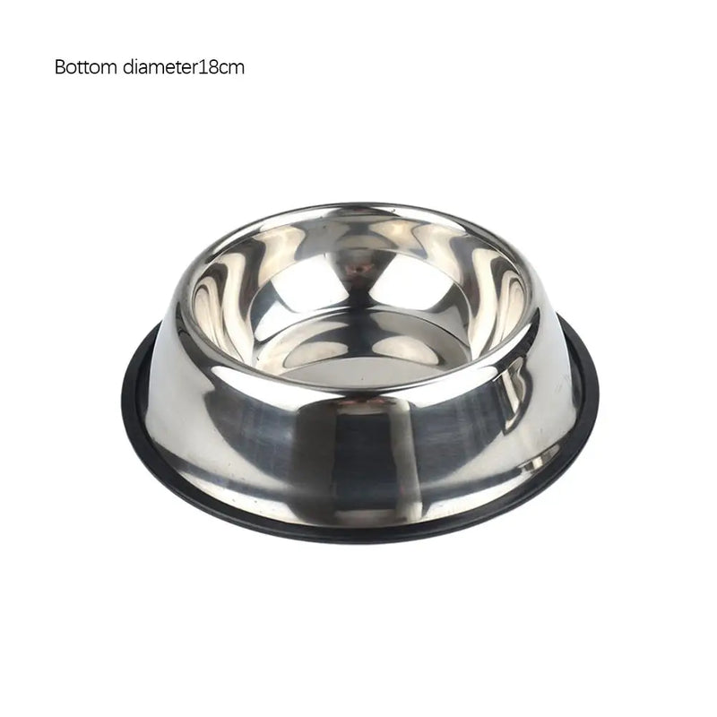 Large Capacity Stainless Steel Pet Bowl – Durable, Safe & Spill-Free